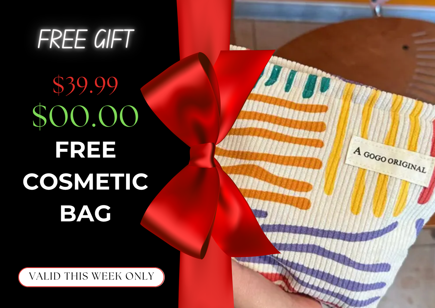 free gift with your Toning Massager purchase (only one max)